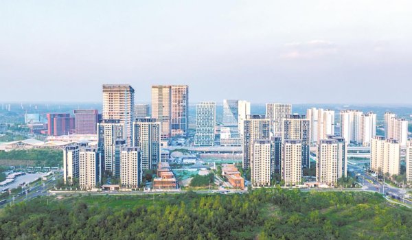 纪源优配 三岔TOD项目二期2、3、4地块建设完工